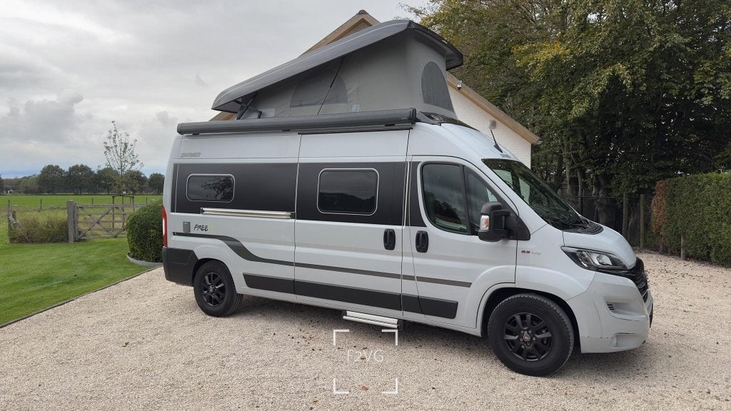 Hymer Free 600 Toit élévateur/couchage, Jusqu'à 4, Fiat, Boîte manuelle, Diesel