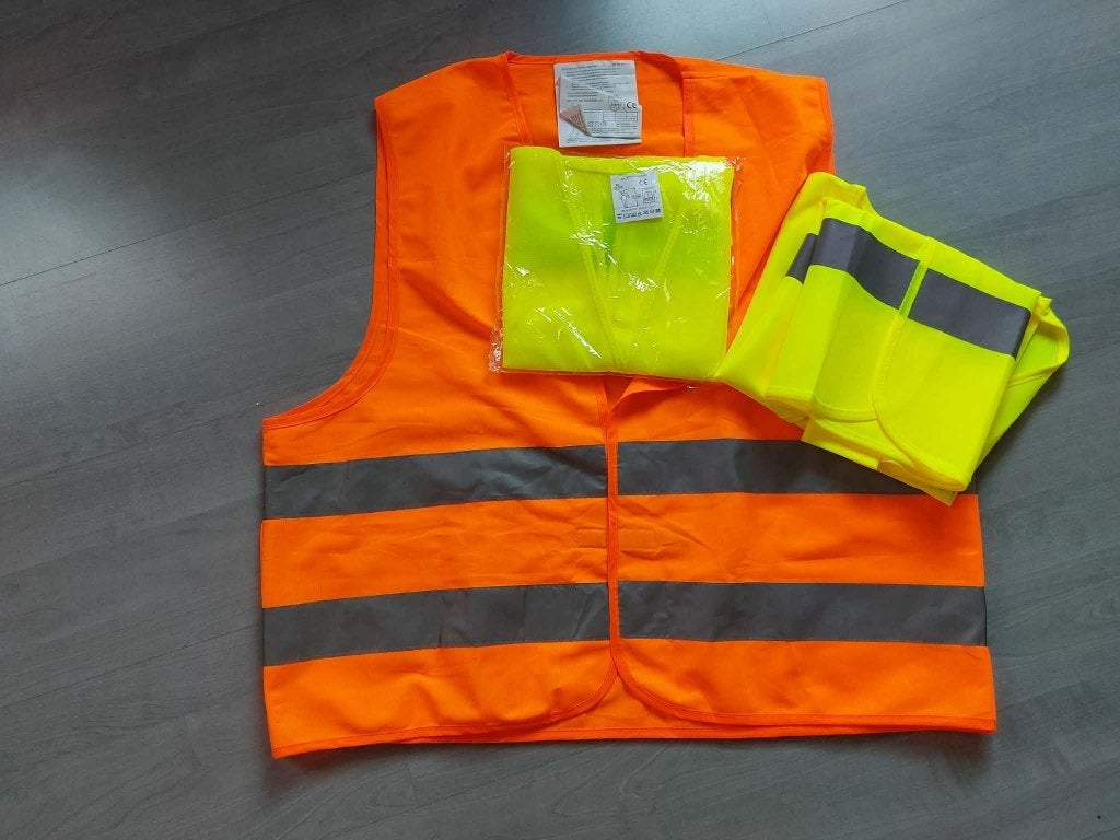 Fluojasjes ideaal om te fietsen Nieuw 1€ stuk Maat M/L, Enlèvement, Neuf, M