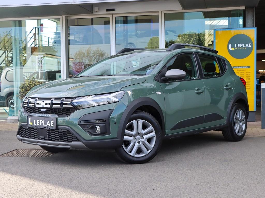 Dacia Sandero STEPWAY 1.0 AT6 91PK|CAMERA|NAVI|TREKHAAK, Autos, Achat, Euro 6, 67 kW, Noir