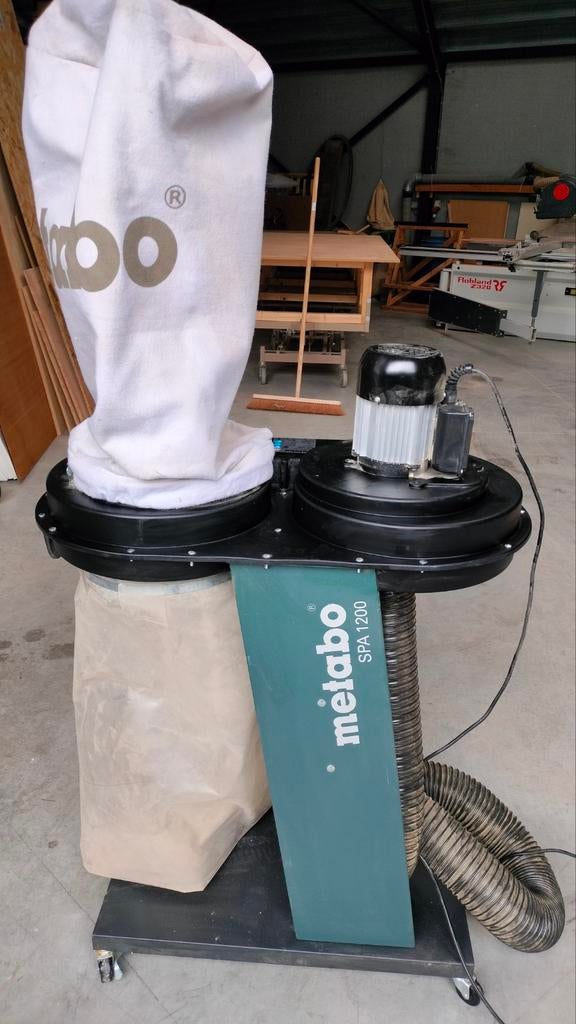 Stofafzuiging Metabo SPA1200, Bricolage & Construction, Ventilation & Extraction, Utilisé, Extracteur, Enlèvement