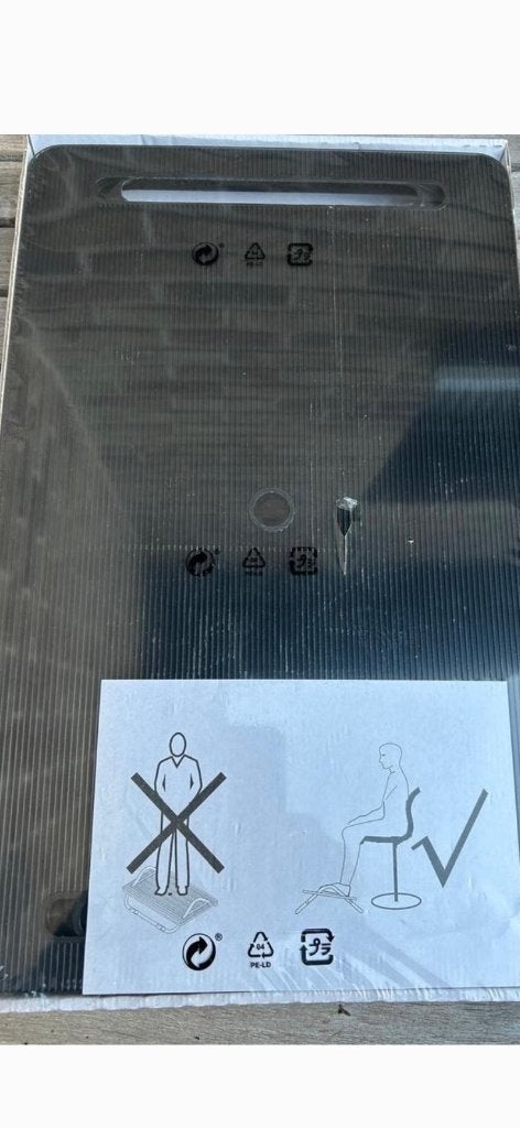 IKEA DAGOTTO VOETENSTEUN ZWART NIEUW, Enlèvement ou Envoi, Neuf