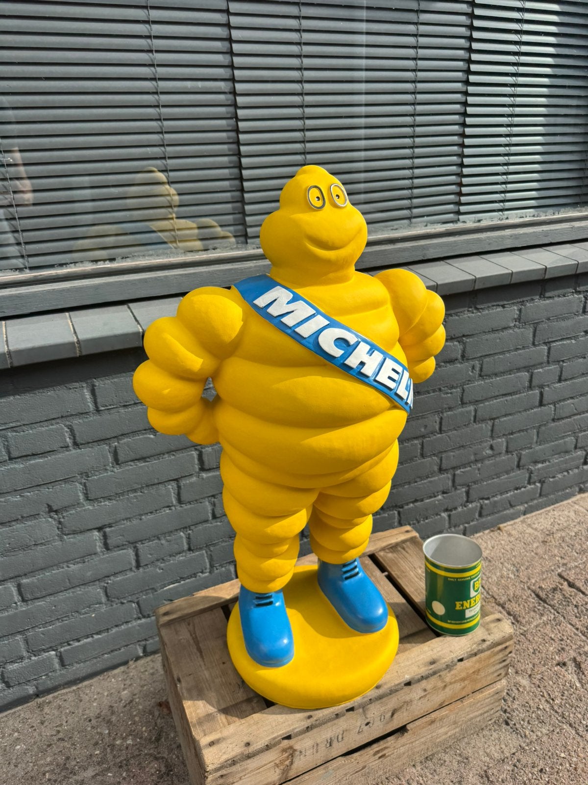 Groot MICHELIN Bibendum reclame beeld, Verzamelen, Ophalen, Gebruikt, Reclamebord