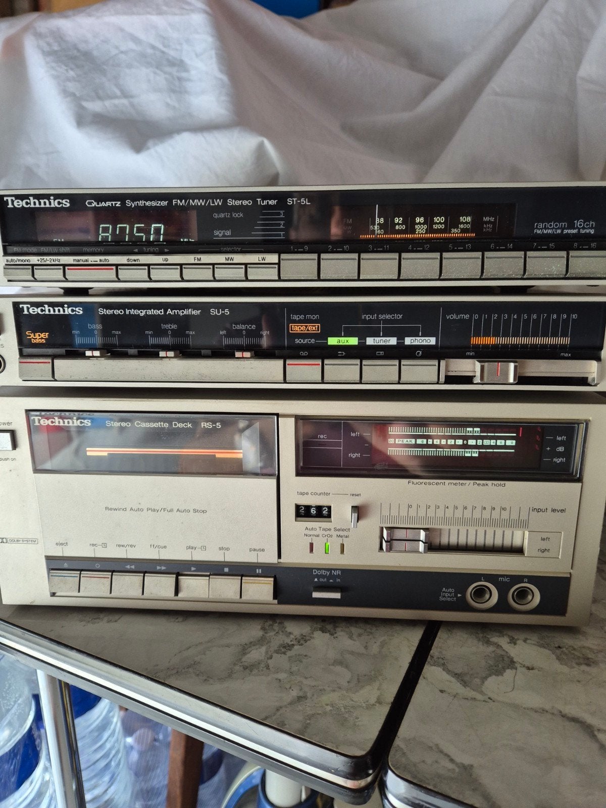 Technics ST-5  SU-5  RS-5, Enlèvement, Utilisé