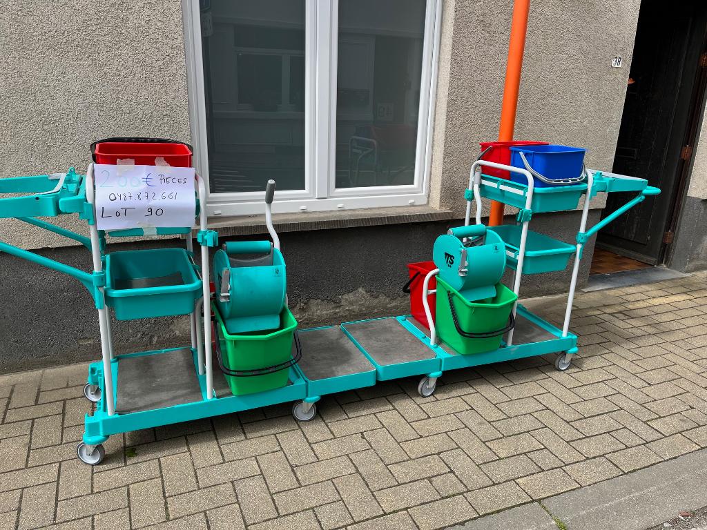 11 CHARIOT DE NETTOYAGE ------   Ecolab a Bxl, Articles professionnels, Horeca | Autre, Enlèvement
