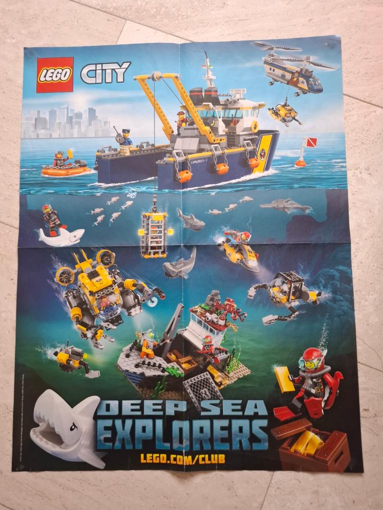 Lego poster City - Frieds 520 x 400, Lego, Overige typen, Ophalen of Verzenden, City