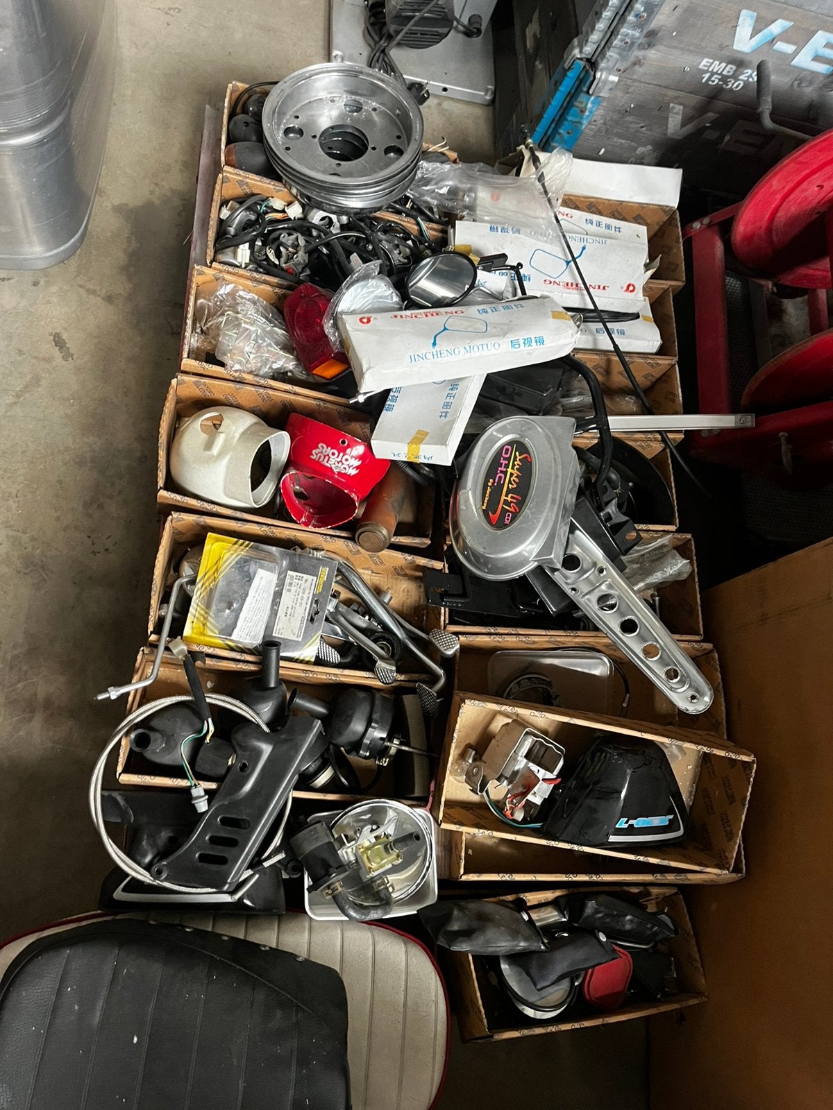 Onderdelen dax,monkey,gorrila,…, Fietsen en Brommers, Ophalen