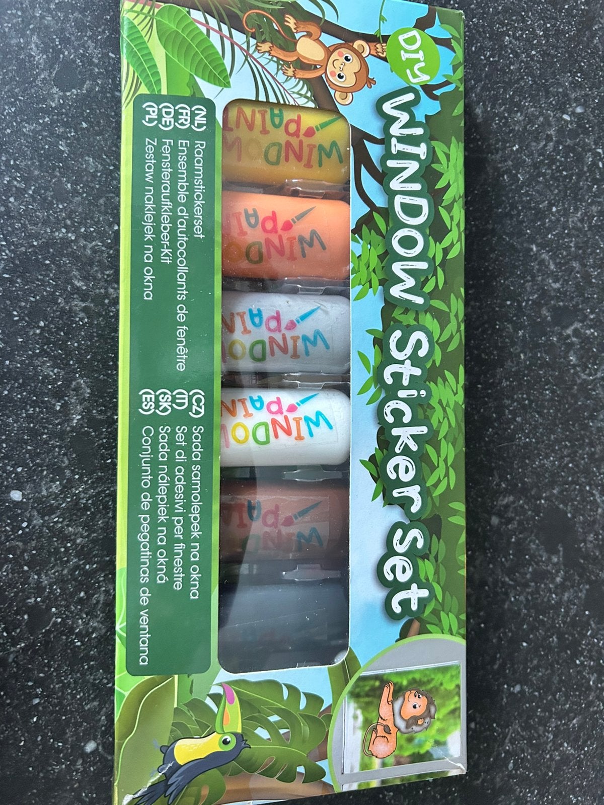 Window sticker set, Ophalen, Nieuw