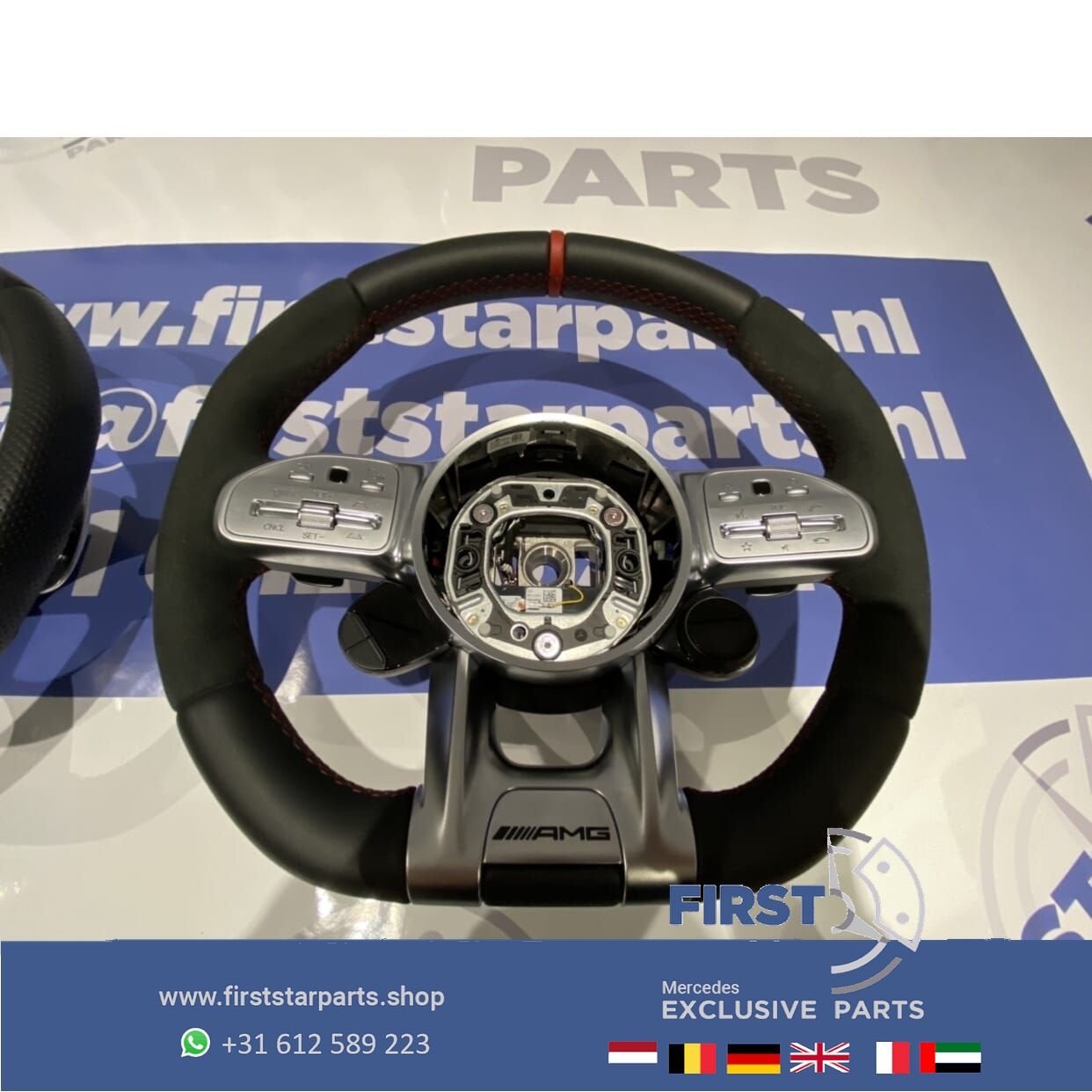 2020 AMG STUUR + AIRBAG A35 A45 CLA45 C63 E63 GLC63 GLE63 GT, Gebruikt, -, Ophalen of Verzenden, -
