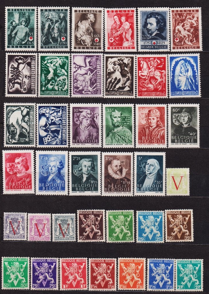 Belgique 1944 **, Timbres & Monnaies, Envoi, Non oblitéré, Neuf