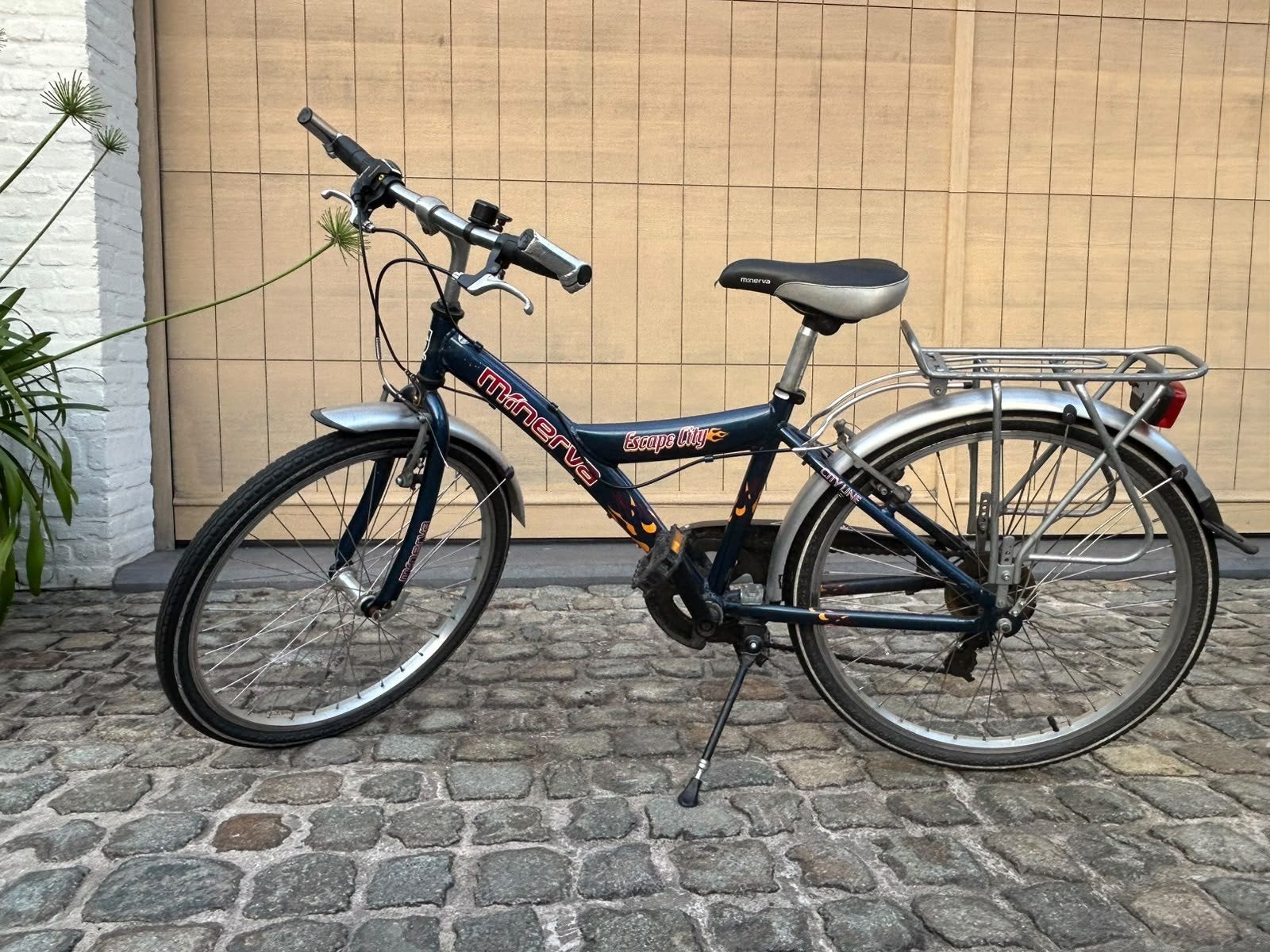 Minerva kinderfiets 24 inch, Fietsen en Brommers, Ophalen, 20 inch of meer, Gebruikt, Velgrem