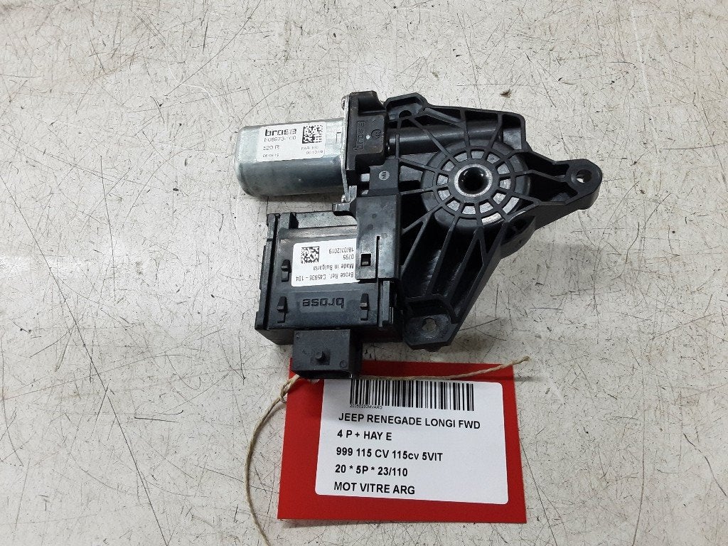 MOTEUR LEVE VITRE ELECTRIQUE ARRIÈRE GAUCHE Renegade (BU), Jeep, Arrière, Mevr. I. Hauben, Utilisé