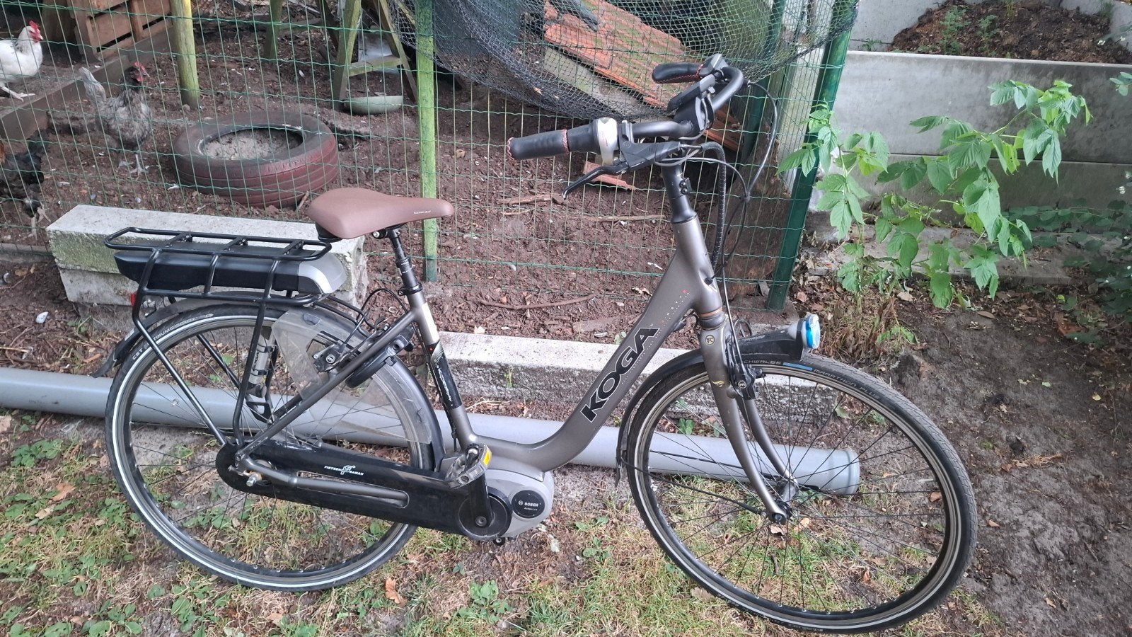 elektrische koga maat 50 =rijklaar bosch middenmotor 400wh, Fietsen en Brommers, Zo goed als nieuw, 47 tot 51 cm, 50 km per accu of meer