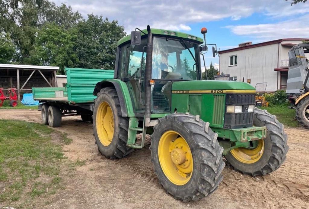 John Deere 6200 - construction 1997 - 9283 heures de travail, John Deere, Enlèvement ou Envoi, 80 à 120 ch, Utilisé