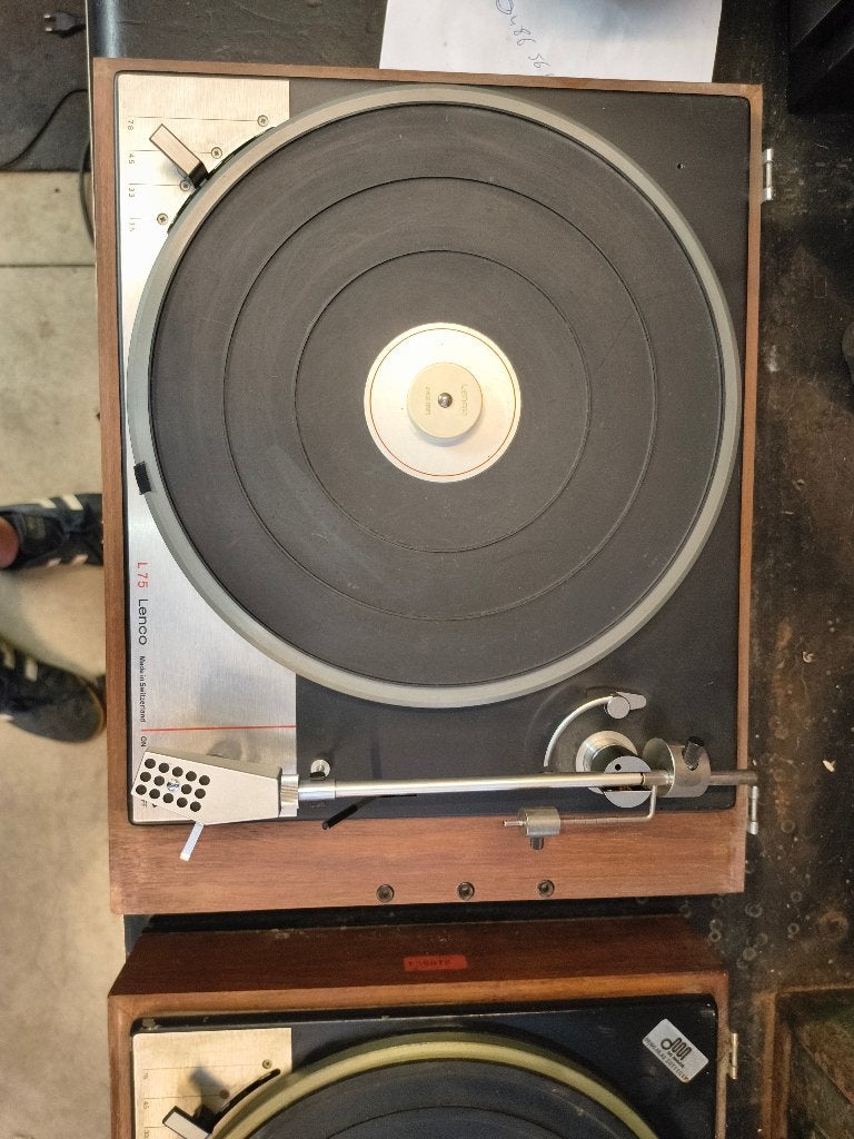 2x Lenco L75 voor opmaak, Audio, Tv en Foto, Ophalen, Gebruikt, Platenspeler, Overige merken