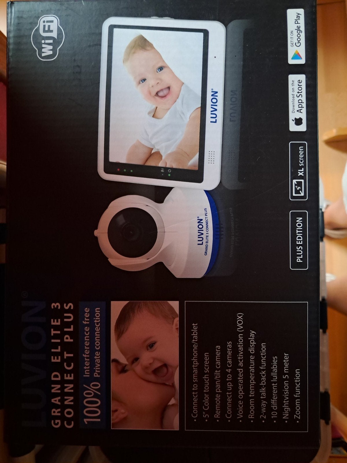 babyfoon met camera, Ophalen, Zo goed als nieuw, Camera