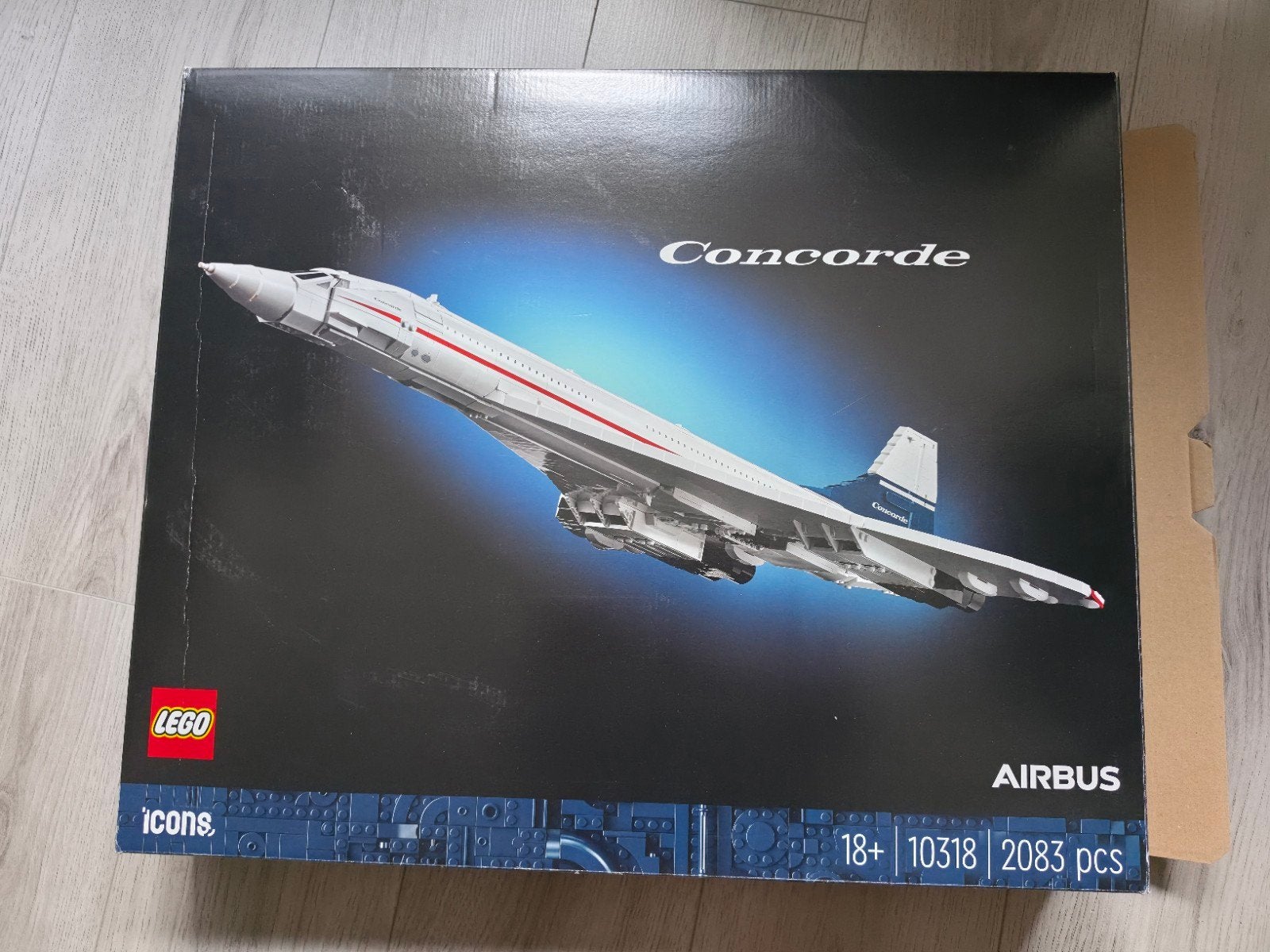 concorde lego, Ophalen