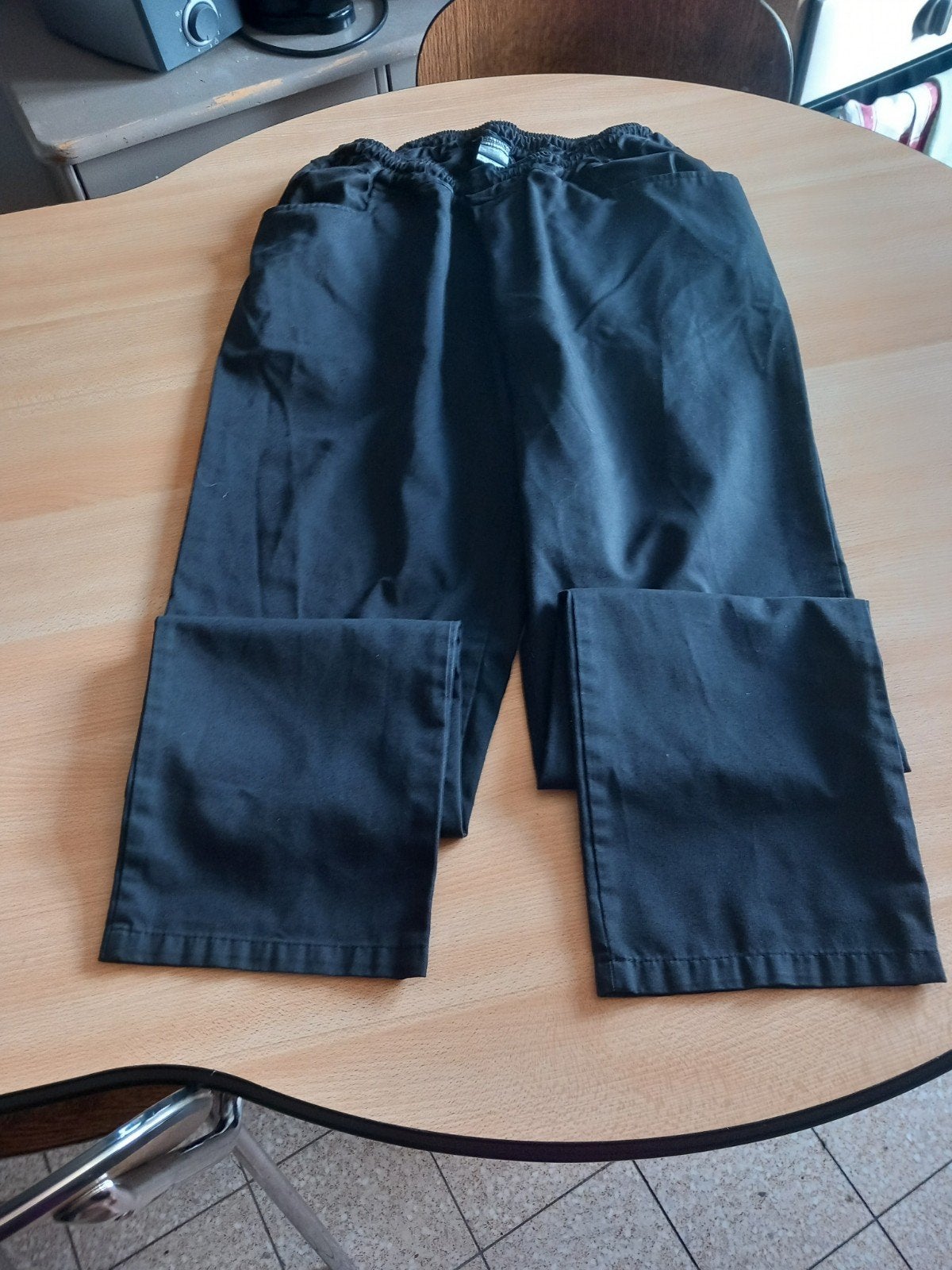 pantalon de cuisine noir, Enlèvement ou Envoi, Noir