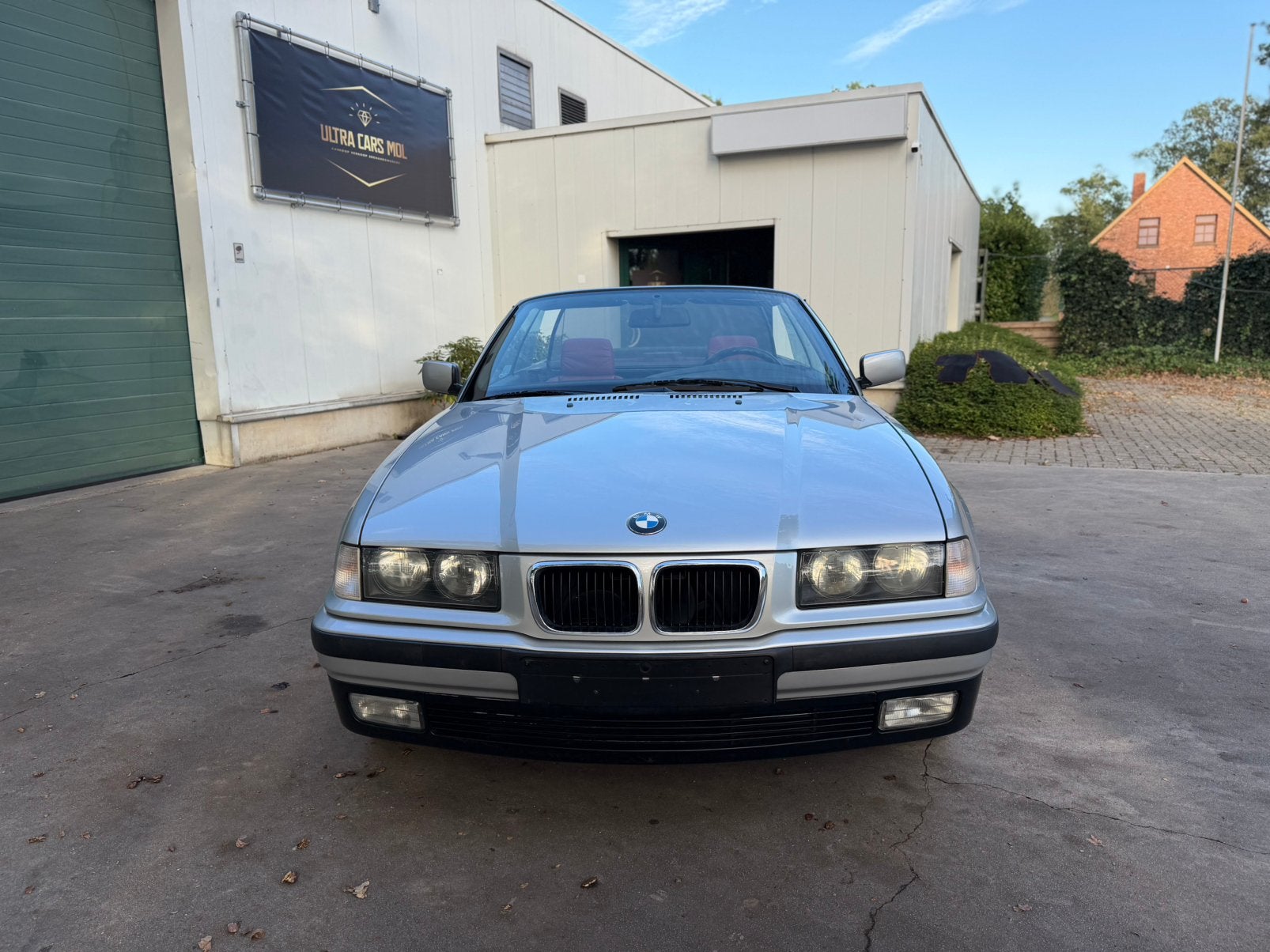 BMW 320i E36 Cabrio/Facelift/Airco/Rood Leder/GEKEURD, foto 4