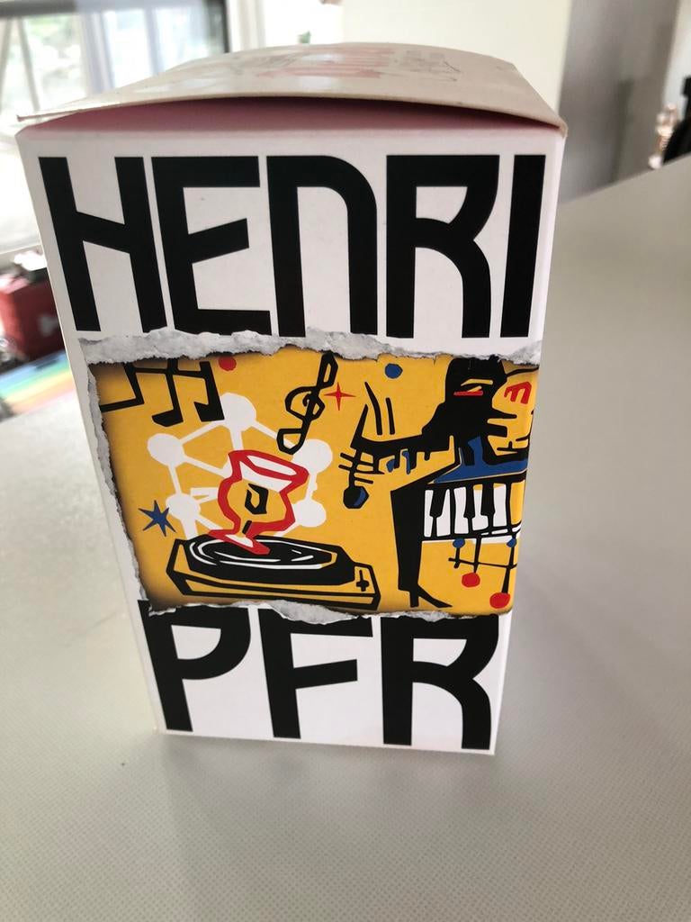 Collectors item Duvel glas Henri PFR, Verzamelen, Ophalen, Zo goed als nieuw