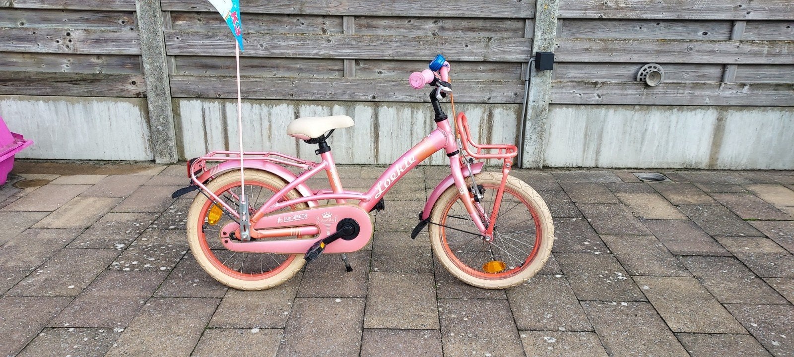 Kinderfiets loekie 16 inch, Vélos & Vélomoteurs, Loekie, Frein à rétropédalage, Enlèvement, Comme neuf