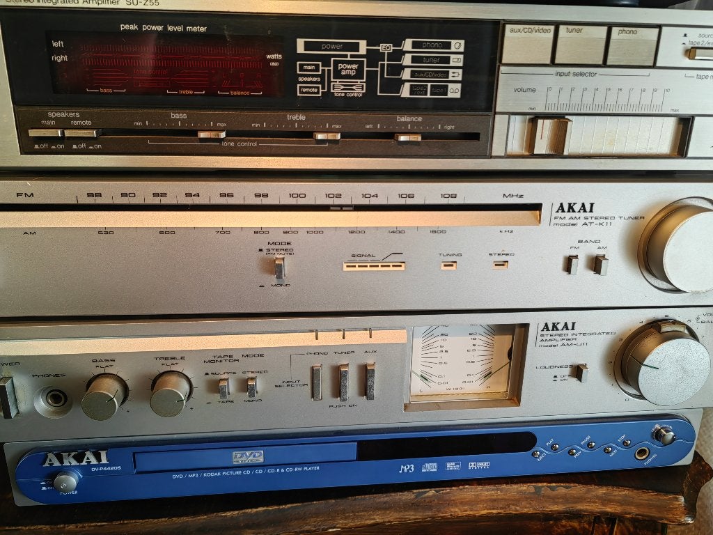 Technics--_-akai, Ophalen, Gebruikt