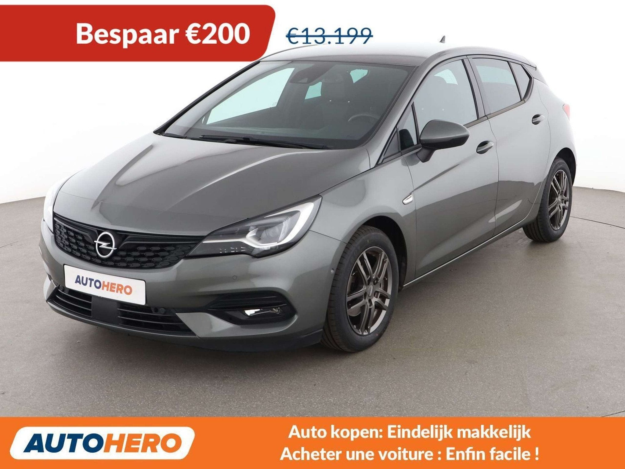 Opel Astra 1.4 Turbo Business Elegance Start/Stop (bj 2020), 1345 kg, Gebruikt, 5 deurs, https://public.car-pass.be/vhr/2b4feb1e-6c36-445c-9b51-11bf1fb6f9d2