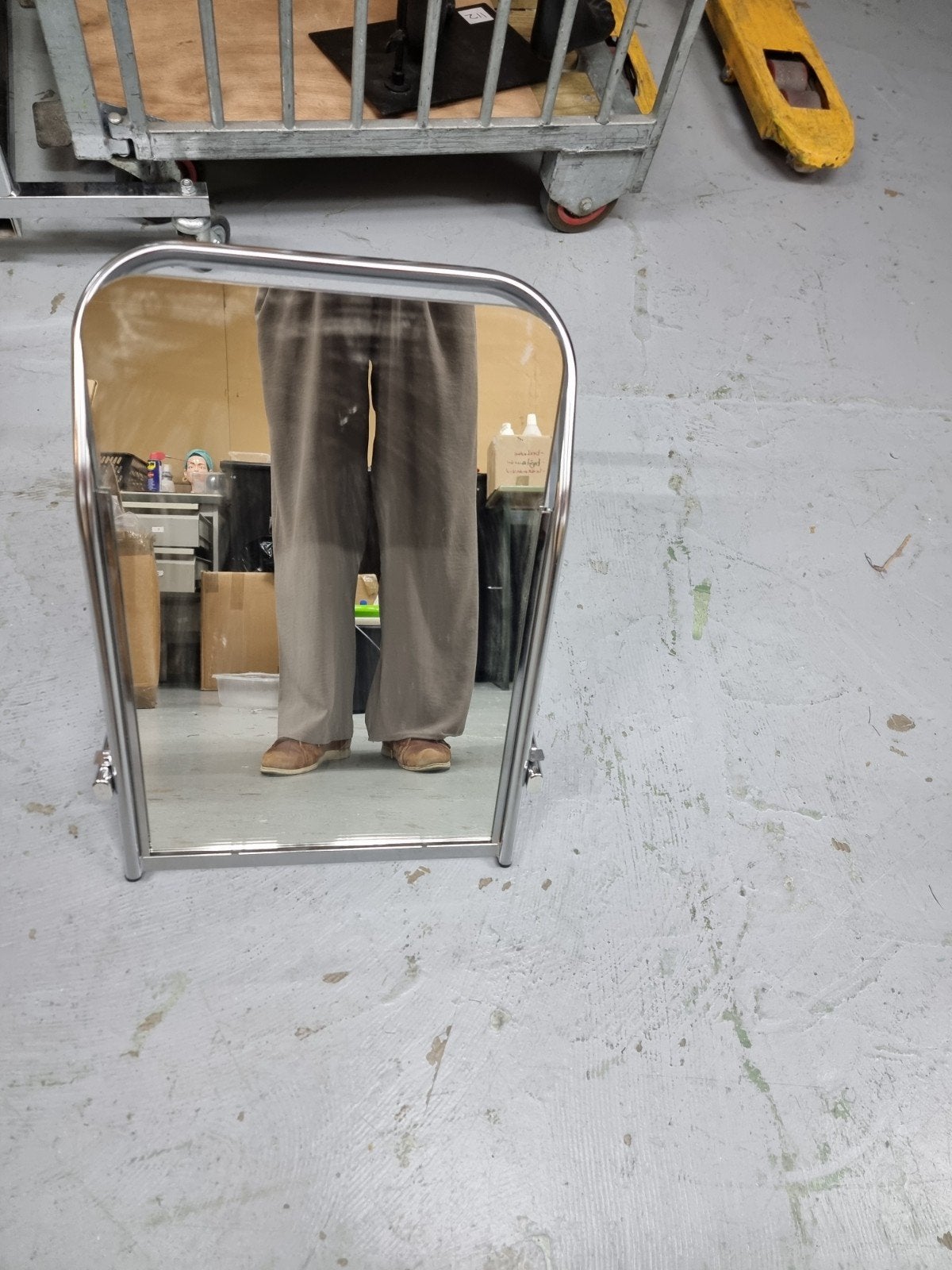 Schoenenspiegel spiegel voor schoenen en laarzen, Huis en Inrichting, Woonaccessoires | Spiegels, Ophalen