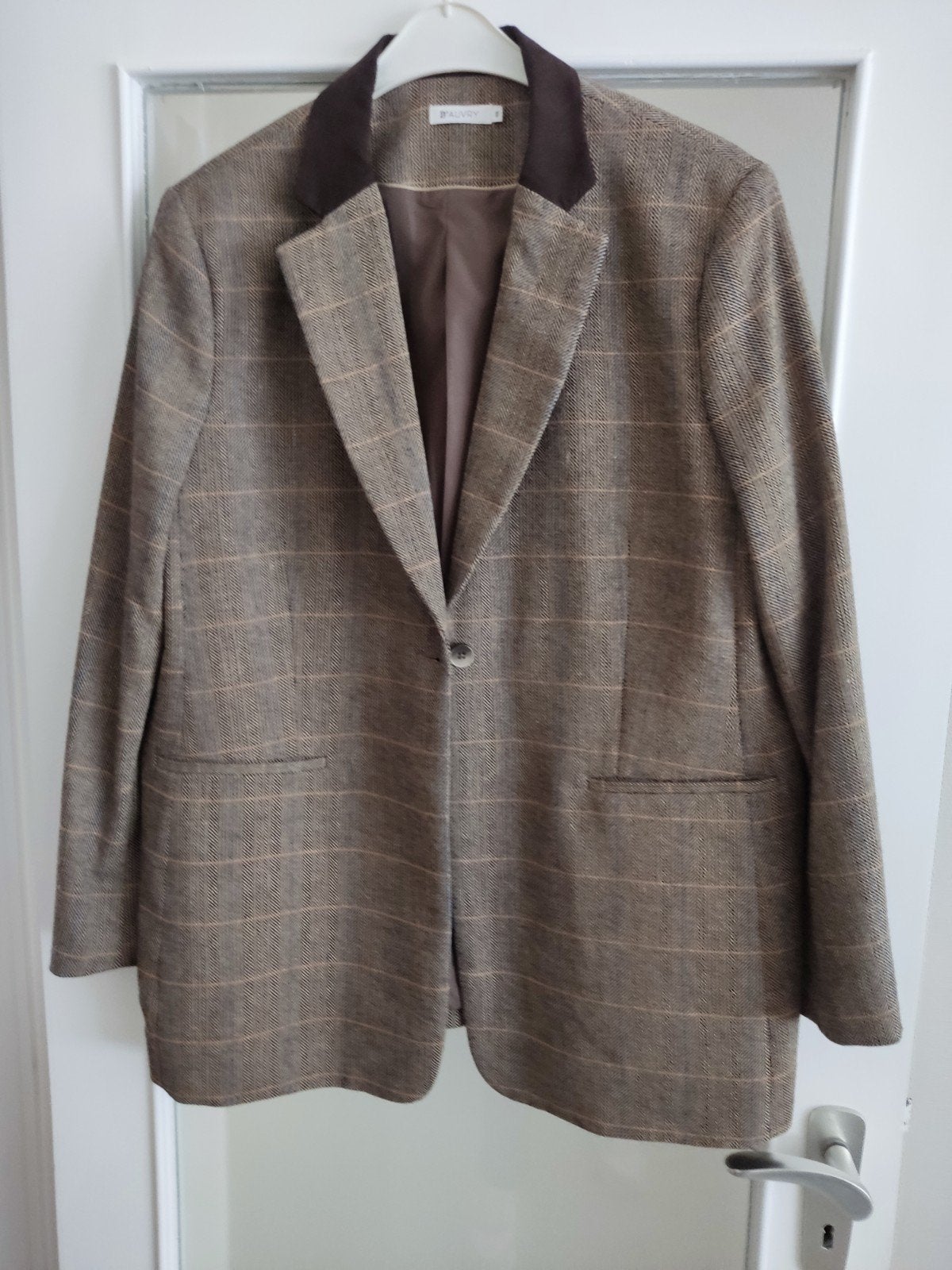 geruite blazer, Vêtements | Femmes, Vestes & Costumes, Enlèvement, Taille 46/48 (XL) ou plus grande