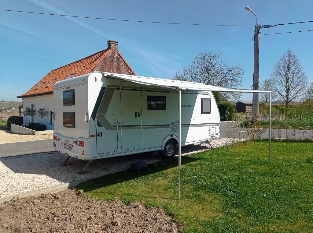 caravan weinsberg caraOne 500fdk 2023, Caravans en Kamperen, Caravans, Hordeur, Treinzit, Particulier, 6 tot 7 meter