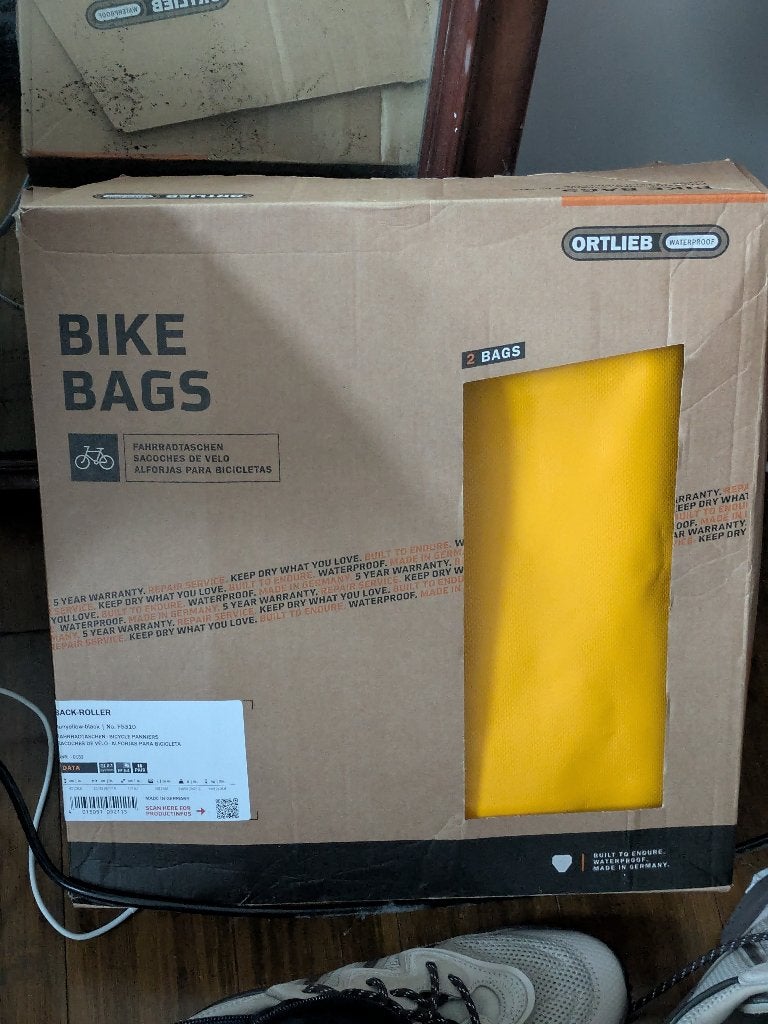 Ortlieb sacoche de vélo, Enlèvement, Comme neuf