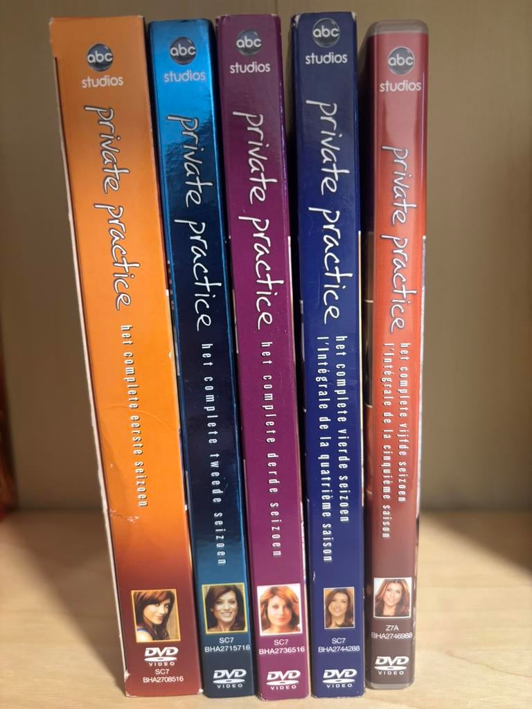 Private Practice DVD – seizoen 1 t.e.m. 5, Cd's en Dvd's, Ophalen, Gebruikt, Drama, Boxset