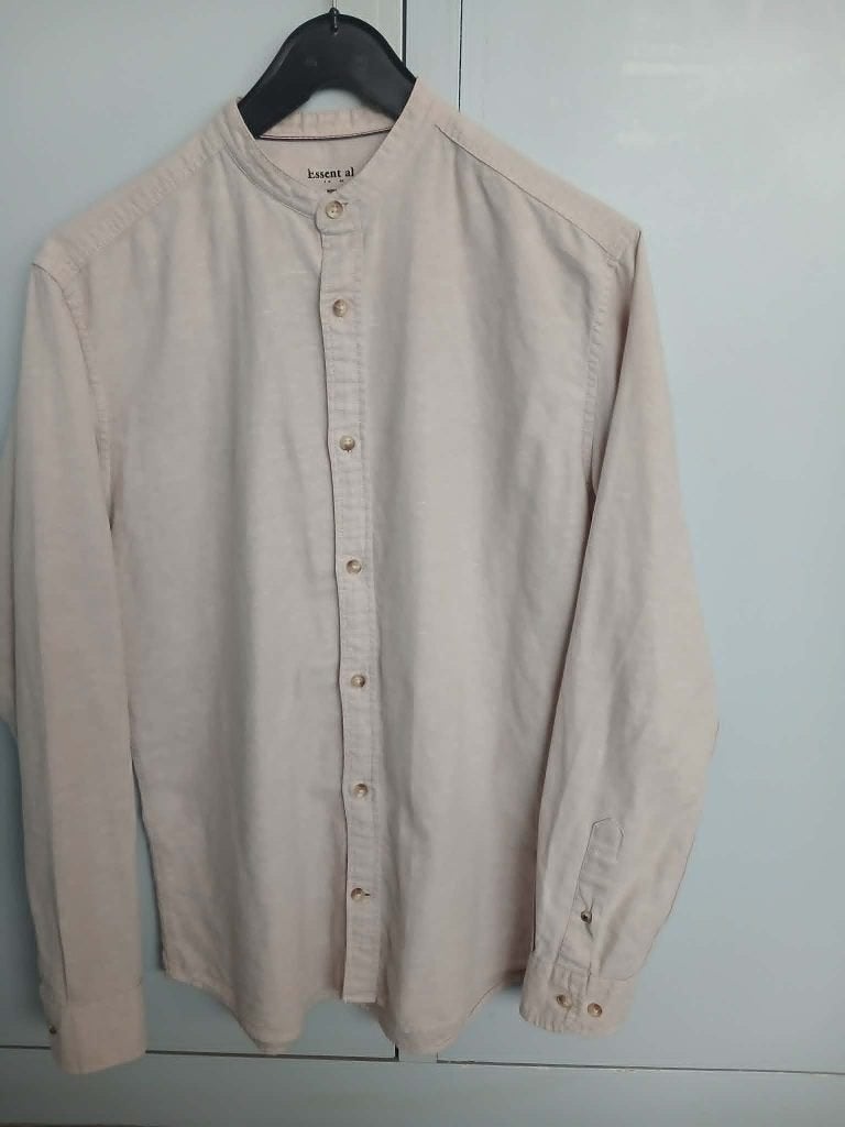 Hemd te koop in goede staat voor 5 euro, Ophalen, Gedragen, Beige