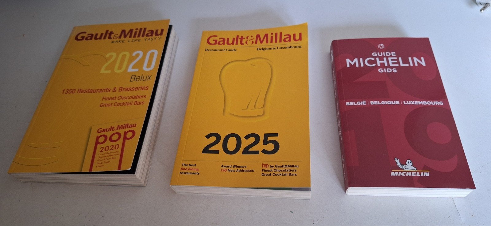 Gault&Millau, Guide Michelin (6 €/pièce), Livres, Loisirs & Temps libre, Neuf, Enlèvement ou Envoi