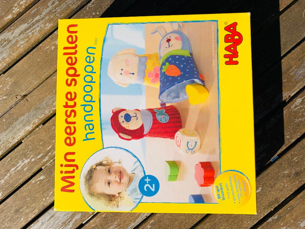 Haba spelletje ‘handpoppen’, Ophalen, Zo goed als nieuw, Ontdekken