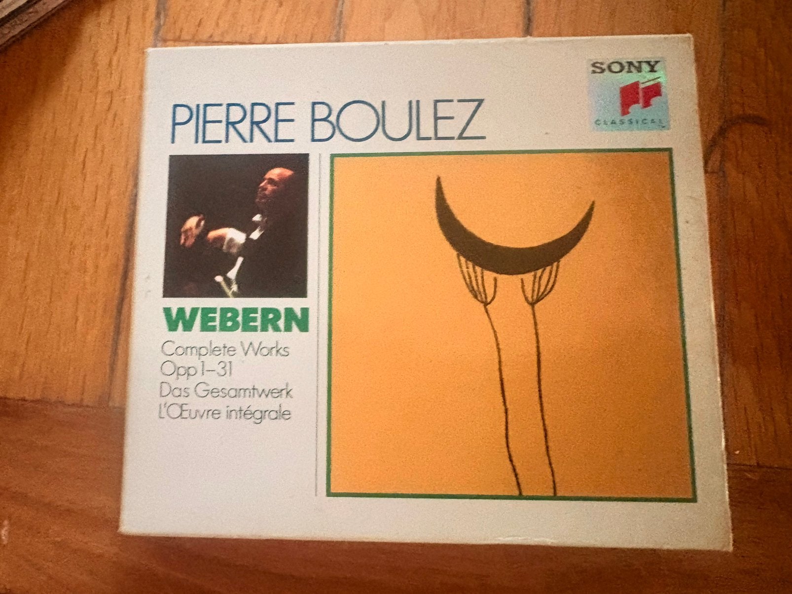 Pierre Boulez-Anton Webern, Enlèvement, Comme neuf
