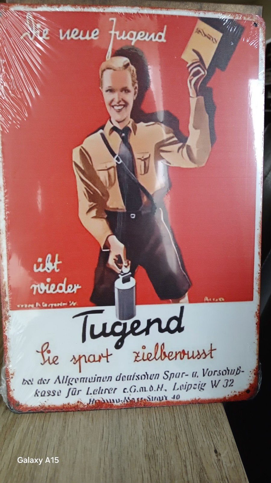 propaganda bord repro 20 op 30, Ophalen of Verzenden, Overige soorten, Kunstobject