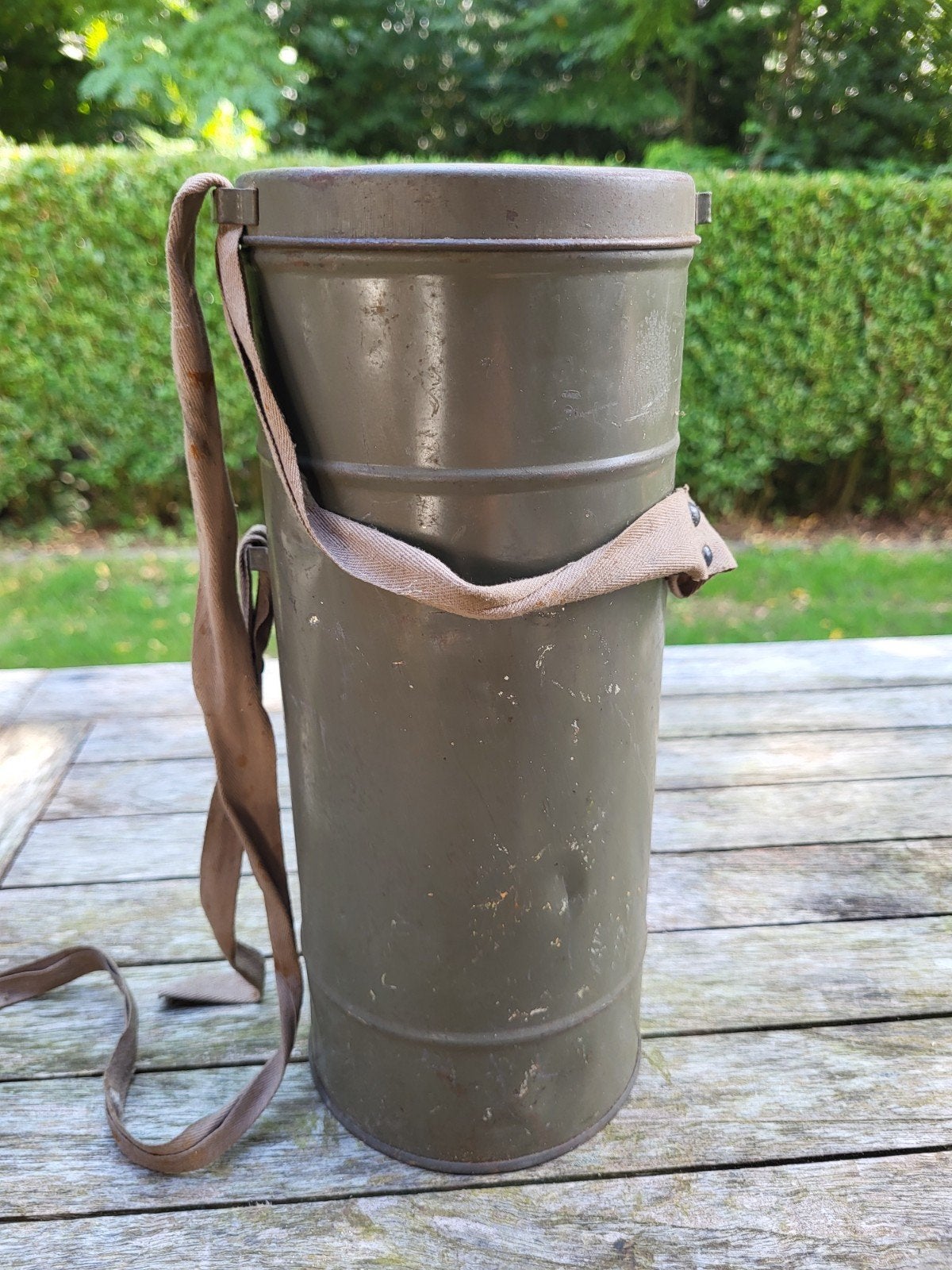 Gasmasker 1939 antiek, Verzamelen, Ophalen