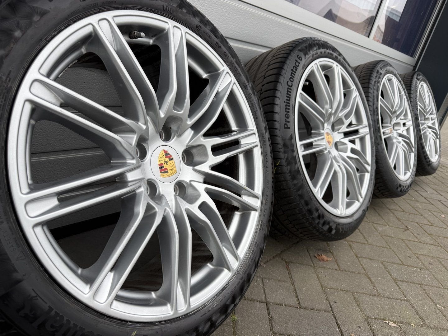 Orig 21 " Porsche Cayenne E2 92A E-Hybrid GTS velgen banden, Gebruikt, -, 275 mm, -