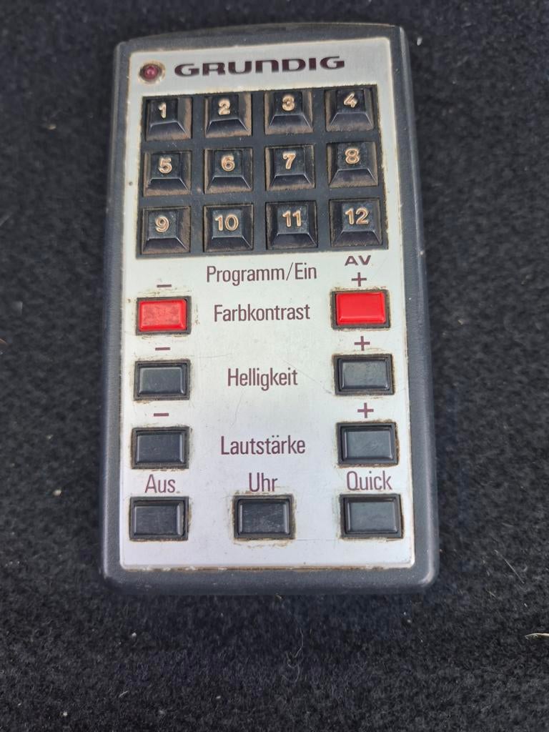 Grundig Tele-Pilot 21 vintage afstandsbediening., Ophalen of Verzenden, Gebruikt, Grundig