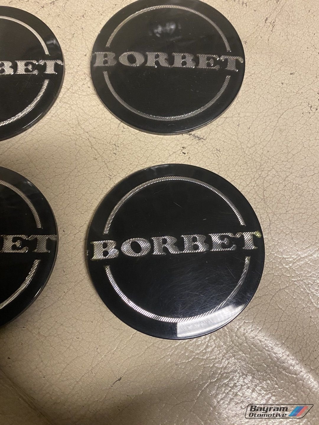 Borbet logo’s origineel Bmw VW Opel Audi mercedes Borbet A, -, Utilisé, BMW, -