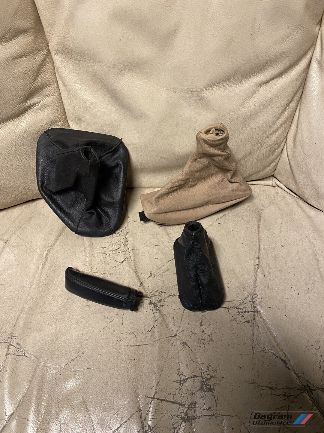 Bmw E39 diverse pookhoes schakel automaat zwart leder 5-seri, -, Utilisé, -, Enlèvement ou Envoi