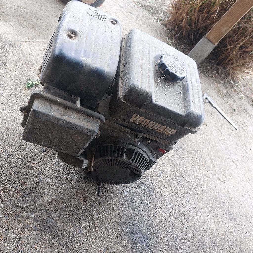 Briggs&stratton motor vanguard, Ophalen, Gebruikt