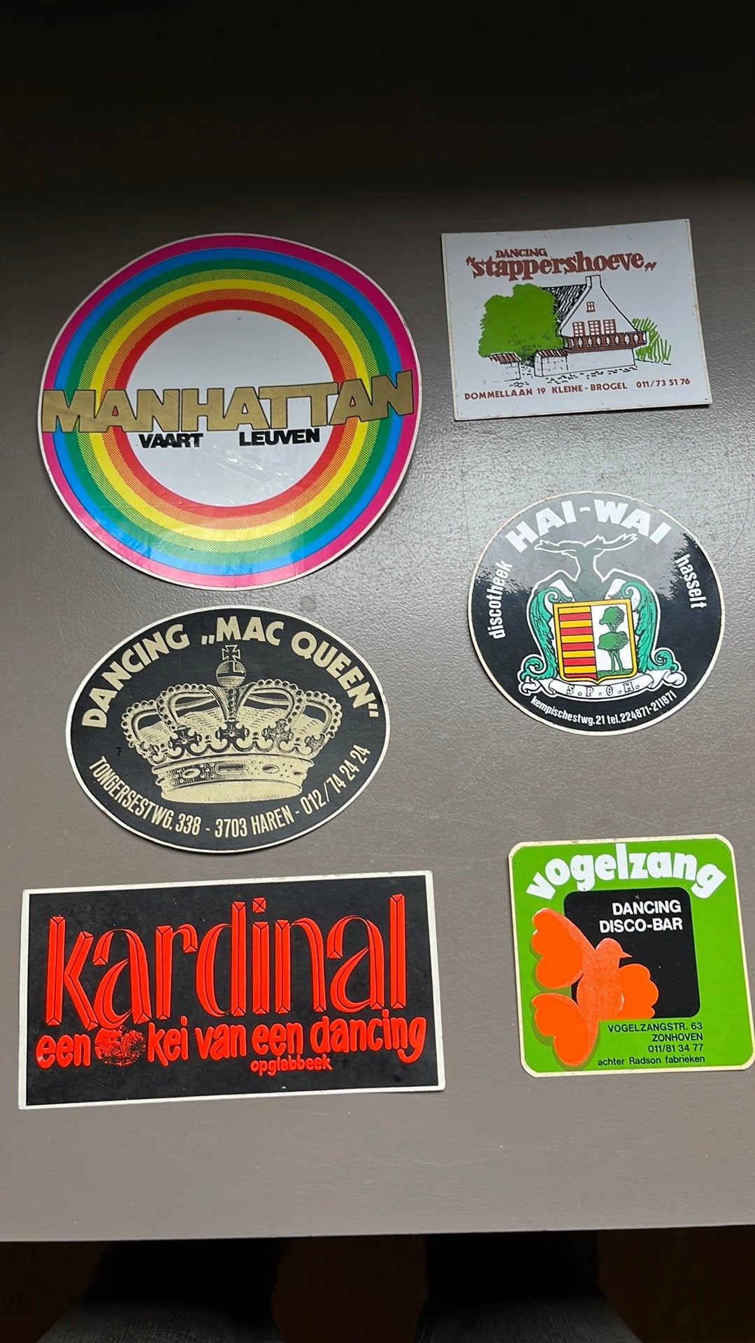 Stickers dancing (2), Ophalen of Verzenden, Zo goed als nieuw