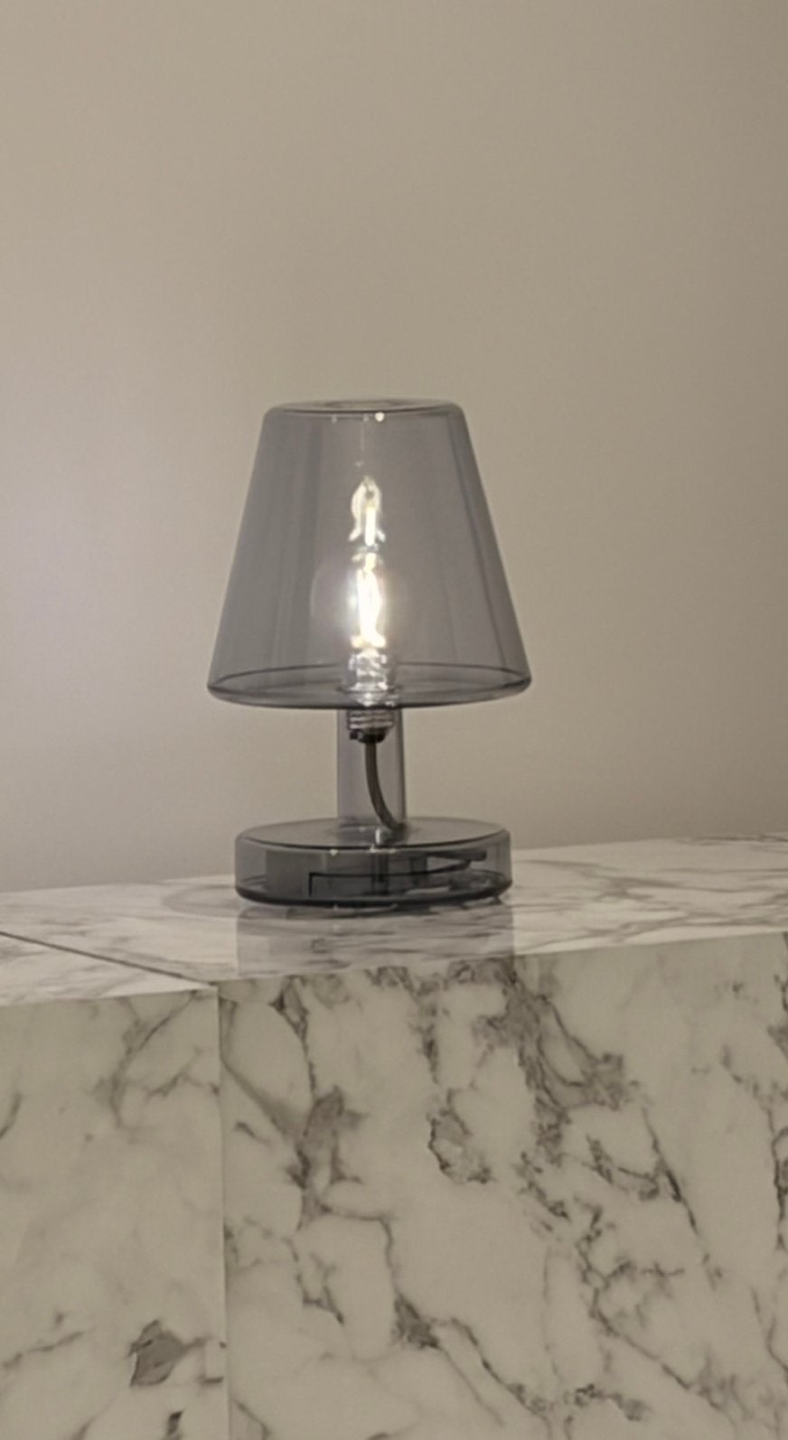 Fatboy transloetje draadloze tafellamp oplaadbaar draagbaar, Lampe d'ambiance, Autres culots, Fatboy, Synthétique