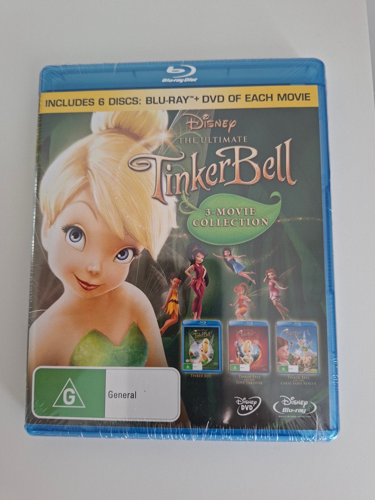 Disney l'ultime Clochette - 3 films sur Blu-ray, Enlèvement ou Envoi, Néerlandais, Néerlandais, Blu-ray