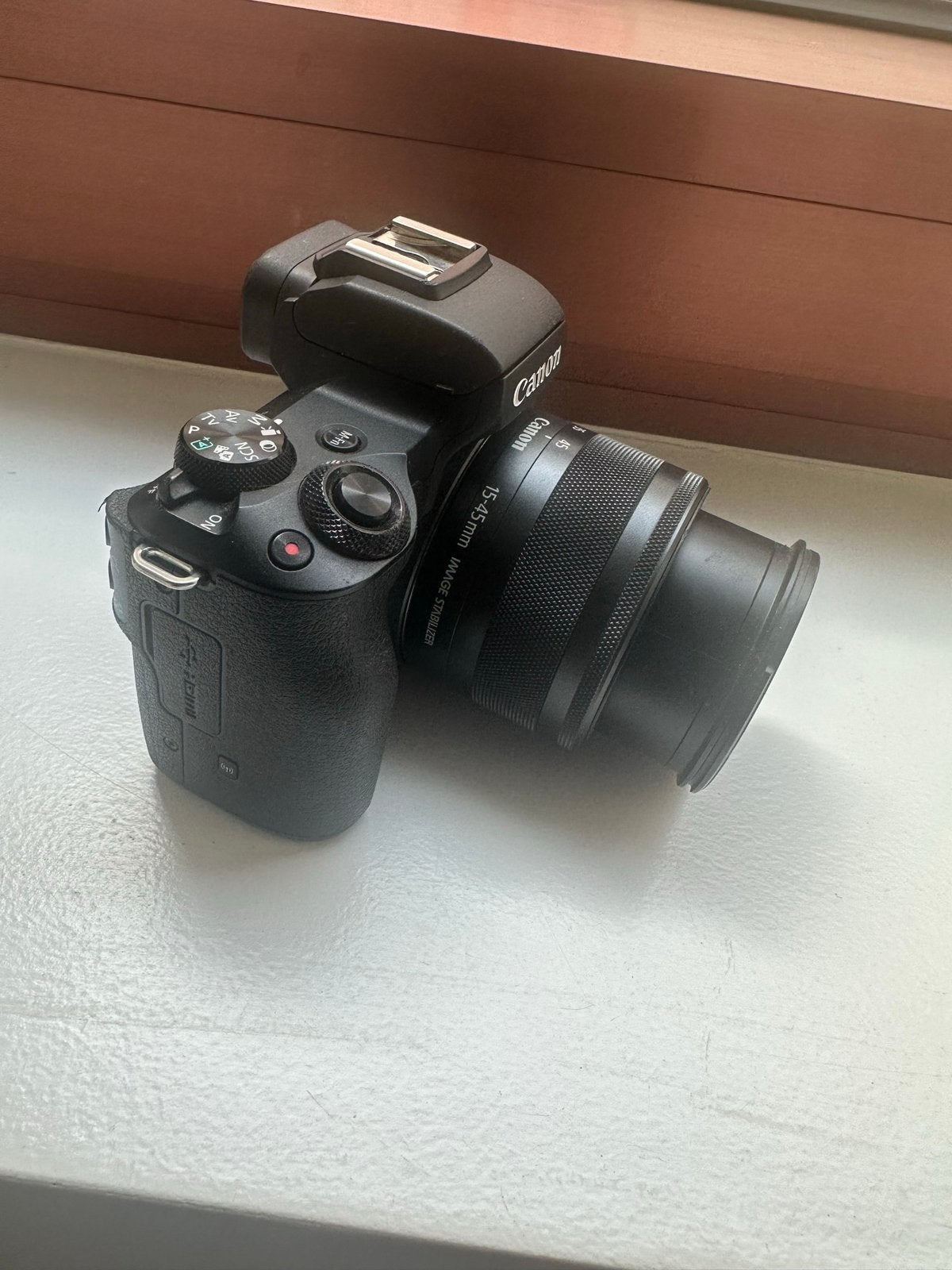 Canon EOS M50 Mark II + statief + accessoires, Ophalen, Zo goed als nieuw, Canon