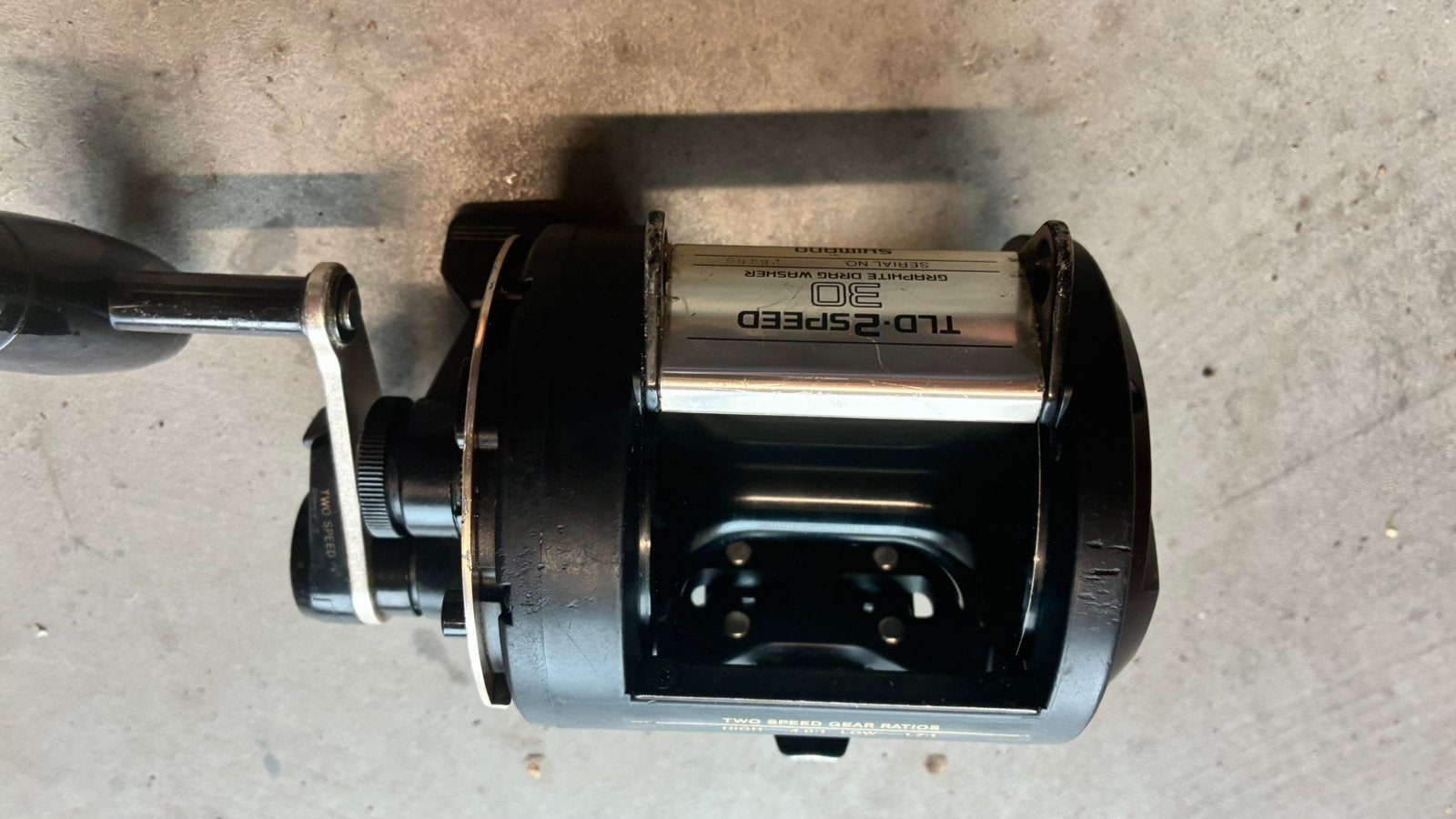Shimano TLD 30 2-Speed (II), Watersport en Boten, Ophalen, Gebruikt