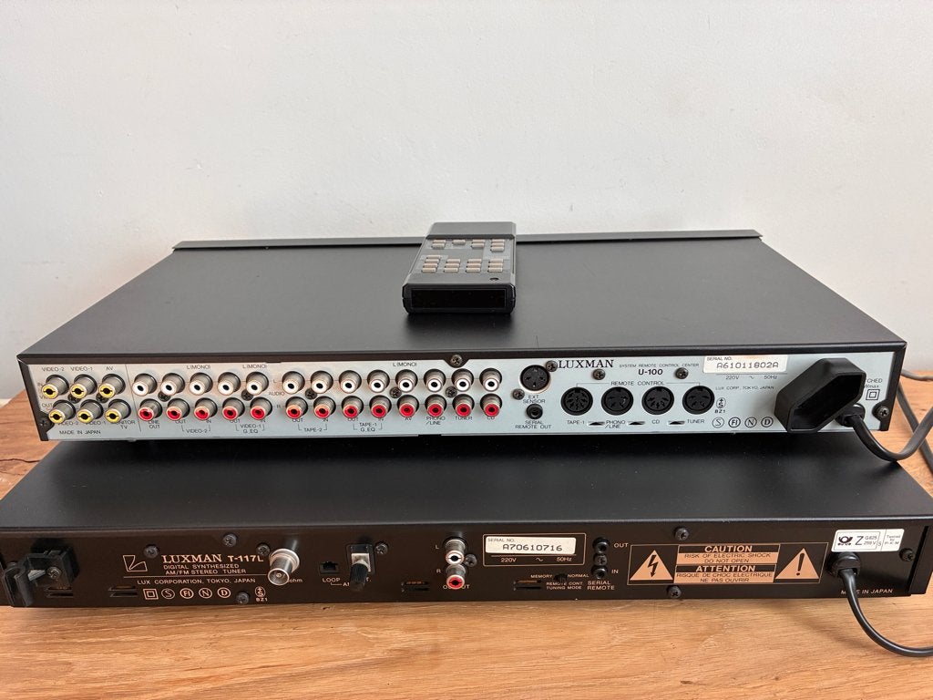 Luxman U-100 Voorversterker, Ophalen, Gebruikt, Losse componenten