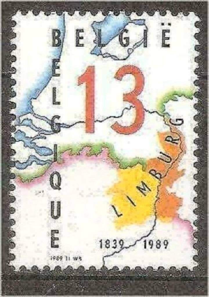 Belgie 1989 - Yvert/OBP 2338 - 150 jaar Limburg (PF), Postzegels en Munten, Verzenden, Postfris, Postfris