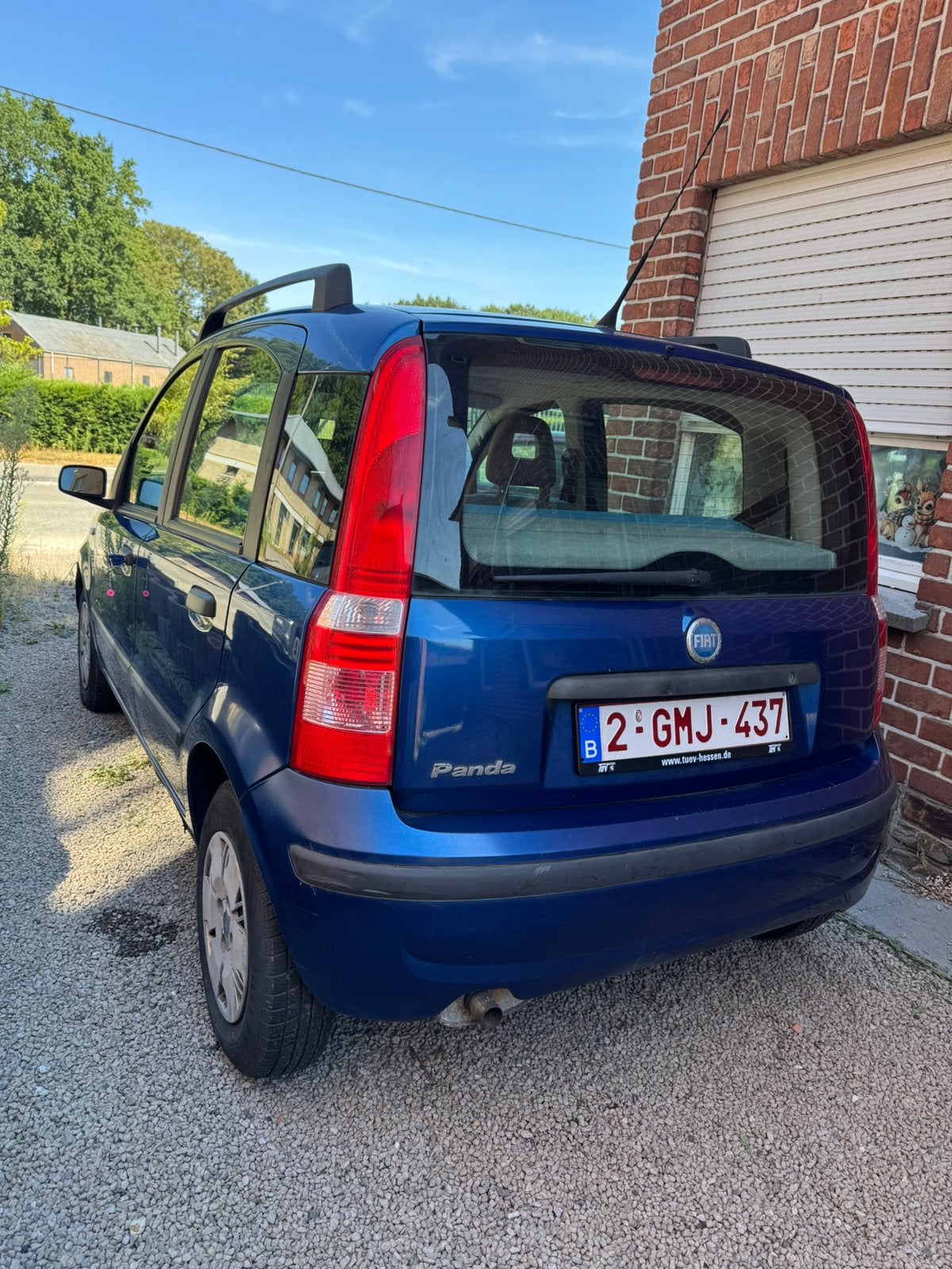 Fiat panda 1.2, Autos, Fiat, Achat, Bleu, 5 portes, Tissu